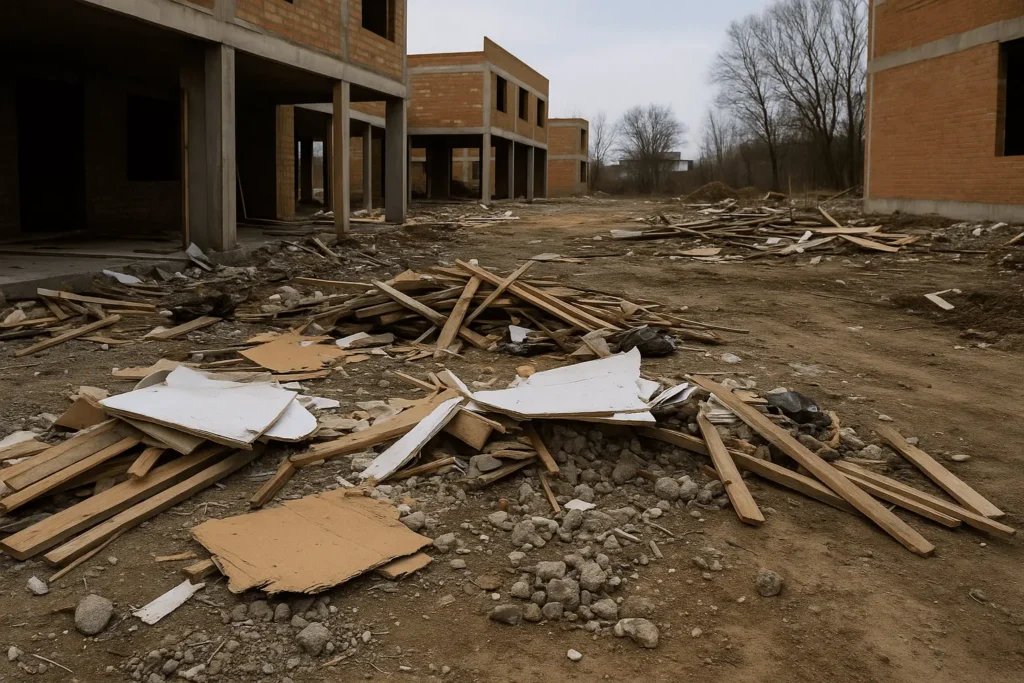 construction junk removal in Boise, ID